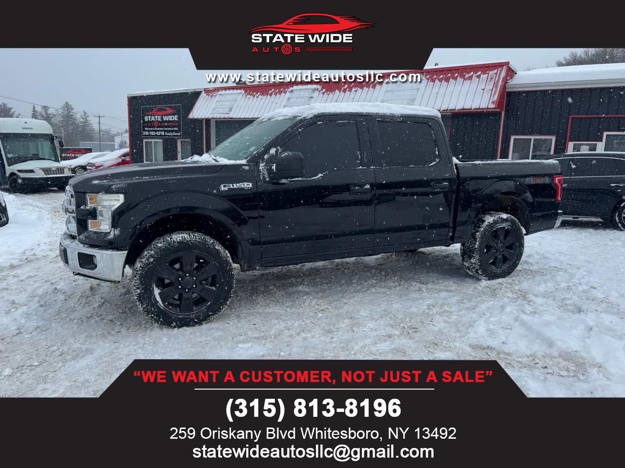 2016 Ford F-150 XLT SuperCrew 5.5-ft. Bed 4WD