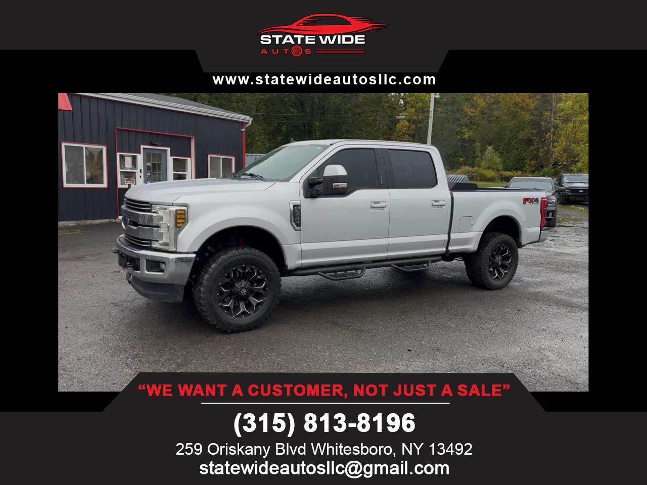 2019 Ford Super Duty F-250 SRW LARIAT 4WD Crew Cab 6.75' Box