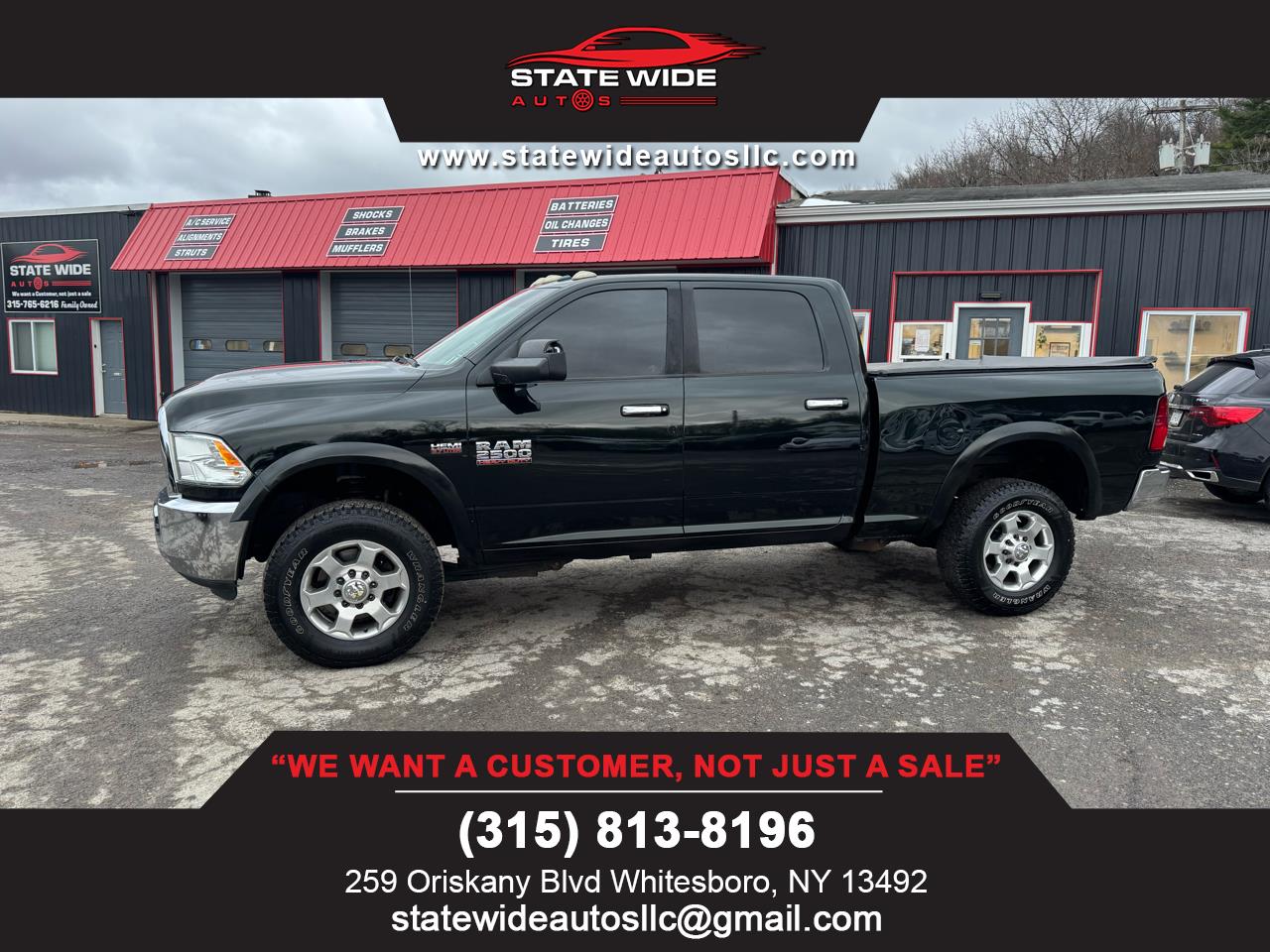 2016 RAM 2500 4WD Crew Cab 149" SLT