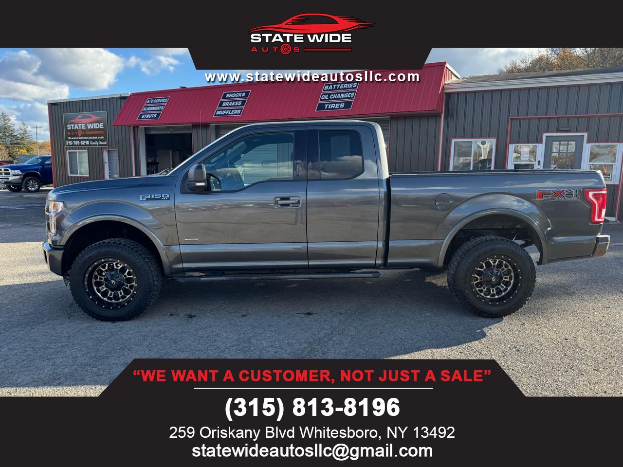Ford F-150 4WD SuperCab 145" XLT 2016 Ford F-150 4WD SuperCab 145" XLT 2016
