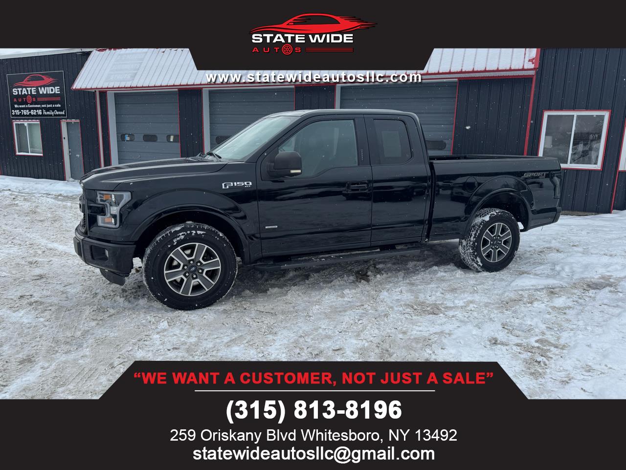 2016 Ford F-150 XLT SuperCab 6.5-ft. Bed 4WD