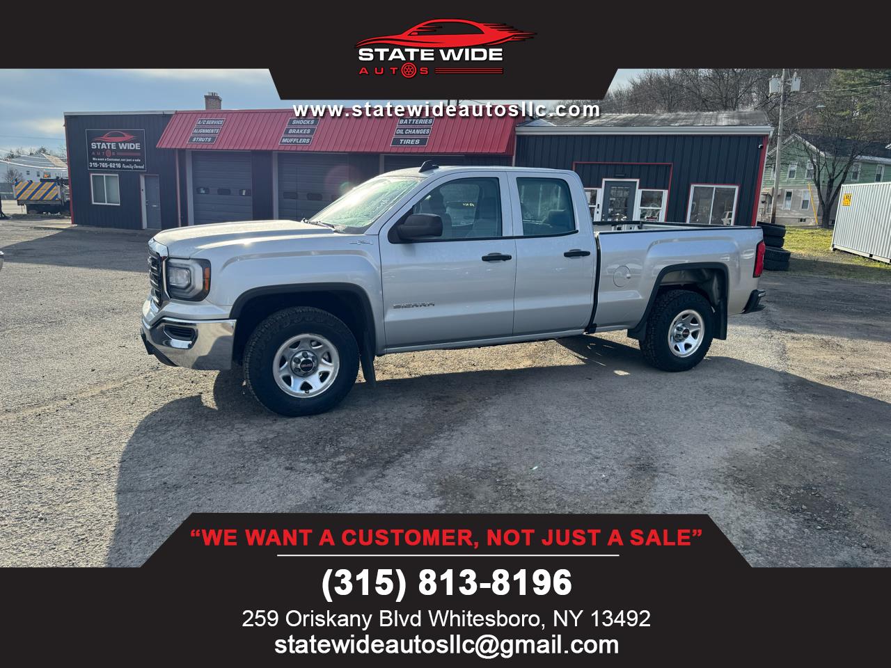 2018 GMC Sierra 1500 4WD Double Cab 143.5"