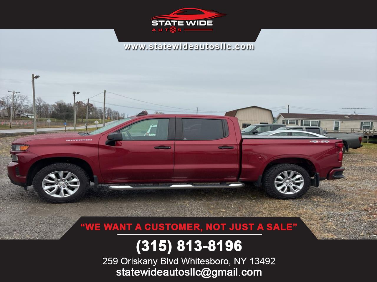 2020 Chevrolet Silverado 1500 4WD Crew Cab 147" Custom