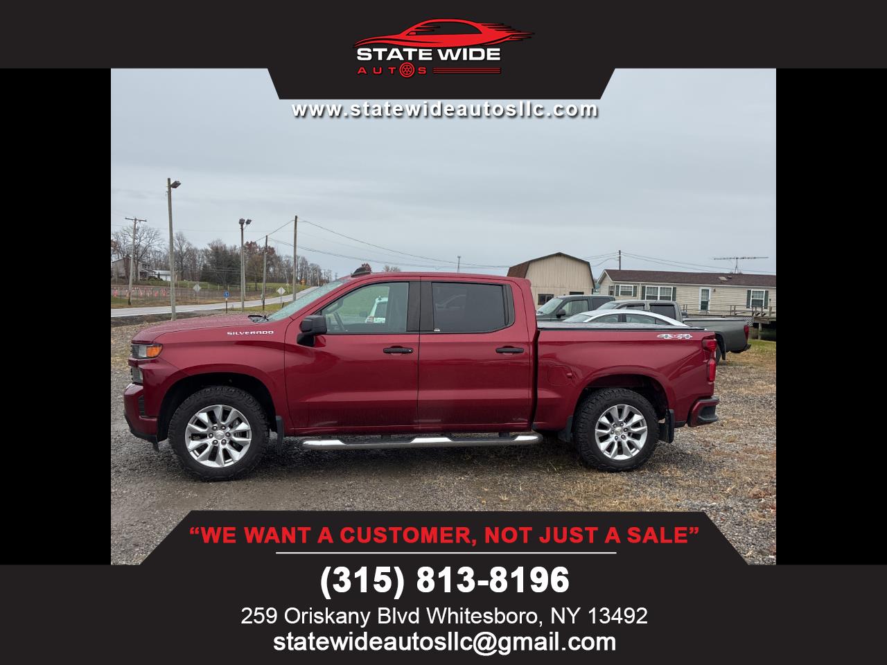 2020 Chevrolet Silverado 1500 4WD Crew Cab 147" Custom