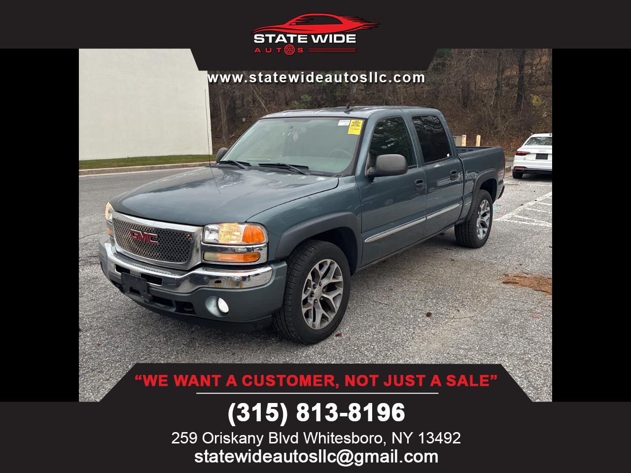 2006 GMC Sierra 1500 SLE Crew Cab 4WD
