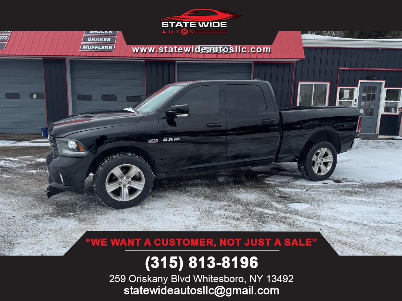 2014 RAM 1500 4WD Crew Cab 149" Sport