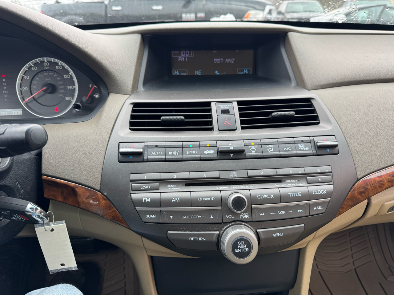 Honda Accord Sdn 4dr V6 Auto EX-L 2010