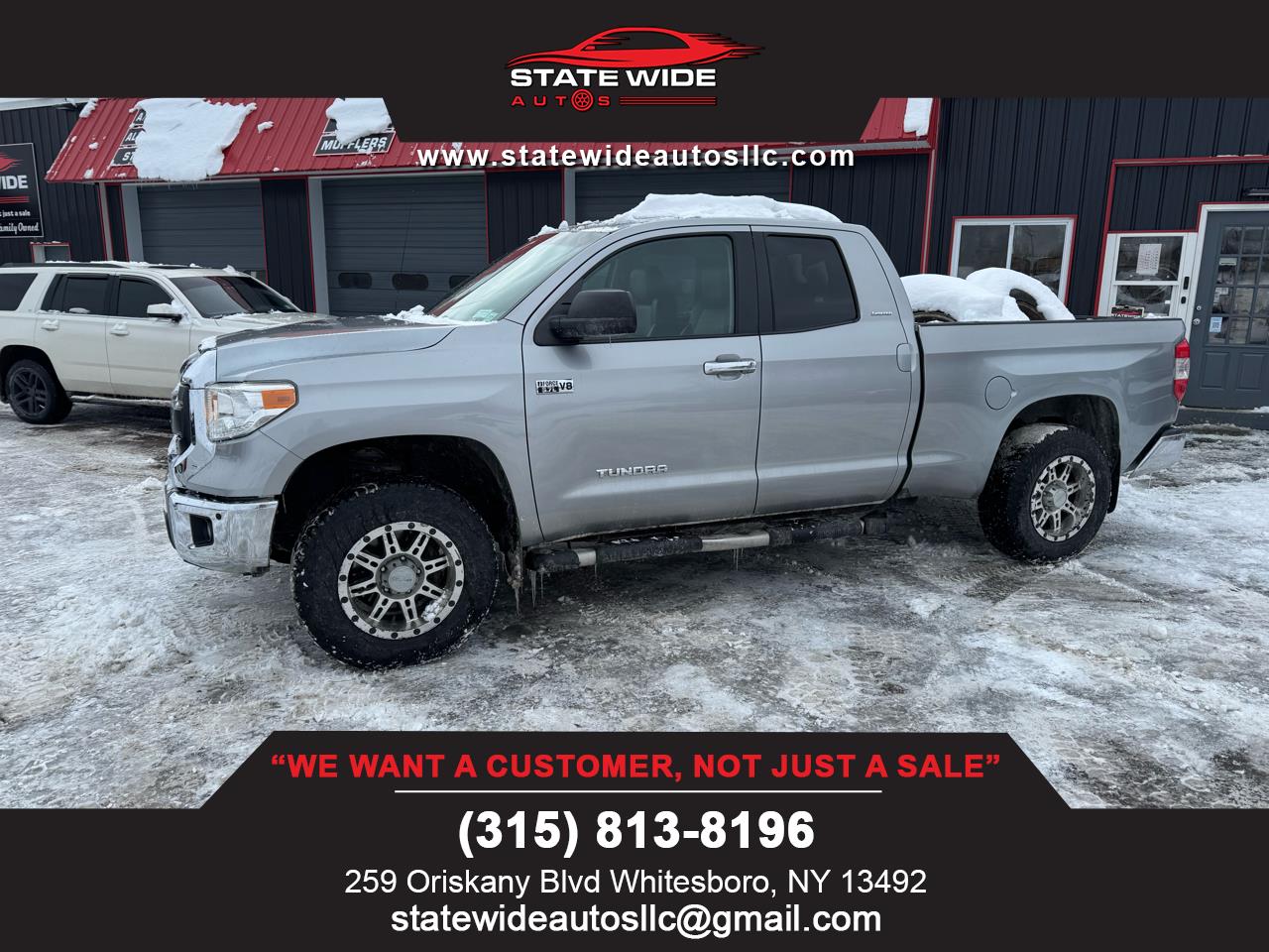 2014 Toyota Tundra 4WD Truck Double Cab 5.7L V8 6-Spd AT LTD (Natl)