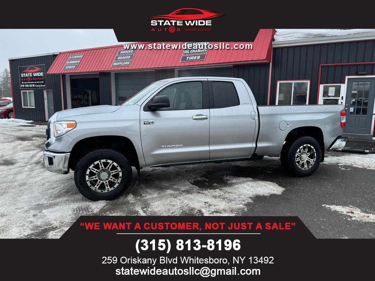 2014 Toyota Tundra 4WD Truck Double Cab 5.7L V8 6-Spd AT LTD (Natl)