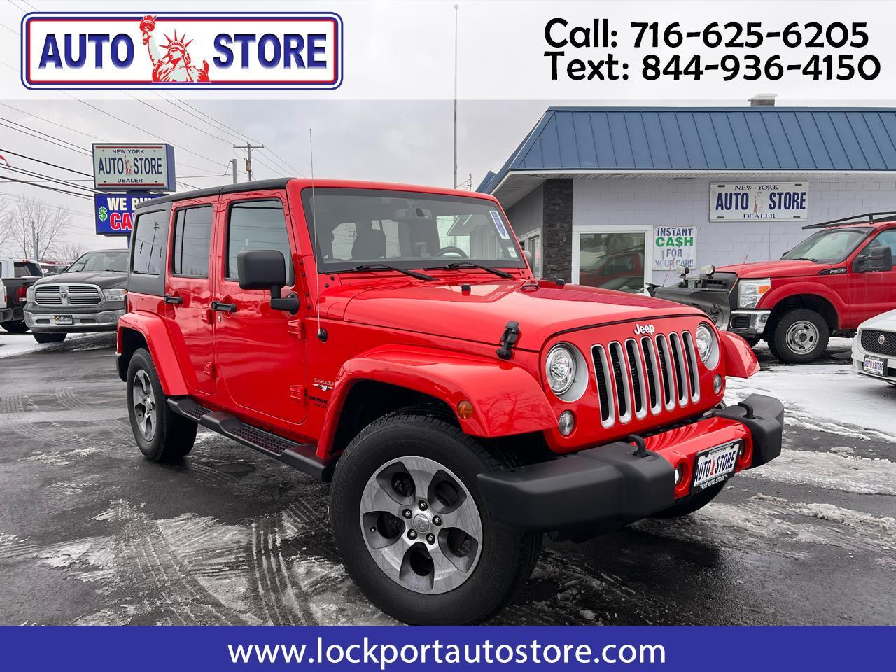 2017 Jeep Wrangler Unlimited Sahara 4x4