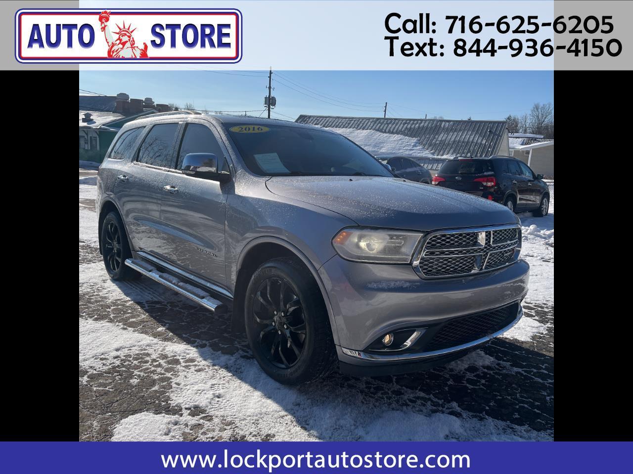 2016 Dodge Durango AWD 4dr Citadel