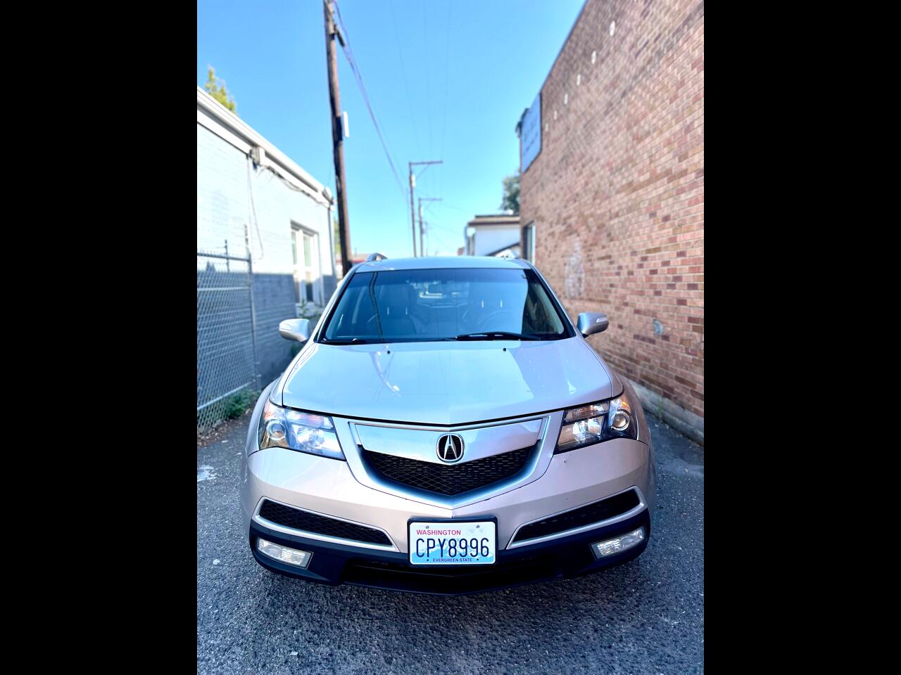 Acura MDX 6-Spd AT w/Tech and Entertainment Package 2012