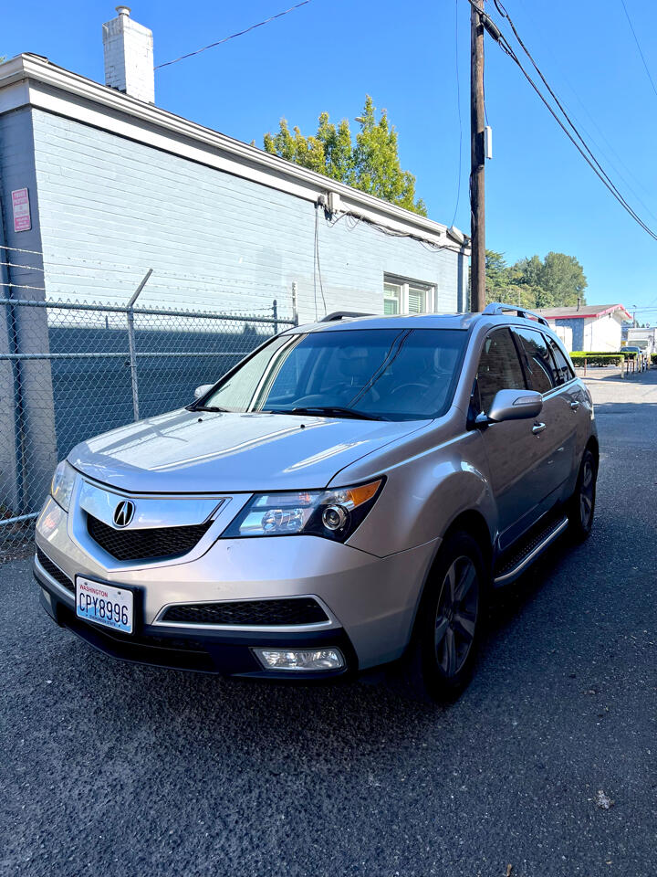 Acura MDX 6-Spd AT w/Tech and Entertainment Package 2012