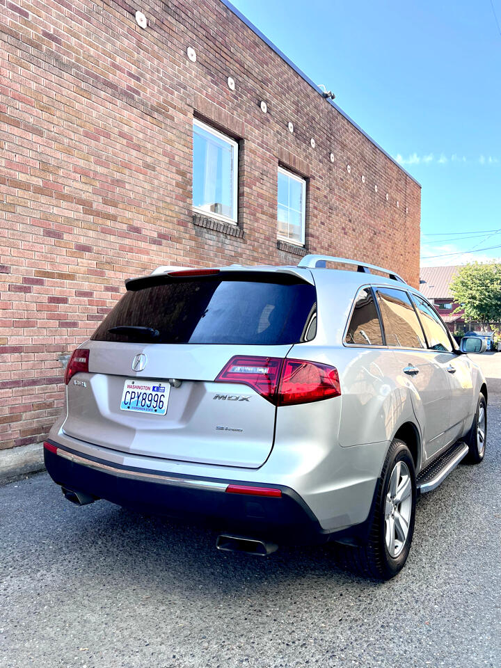 Acura MDX 6-Spd AT w/Tech and Entertainment Package 2012