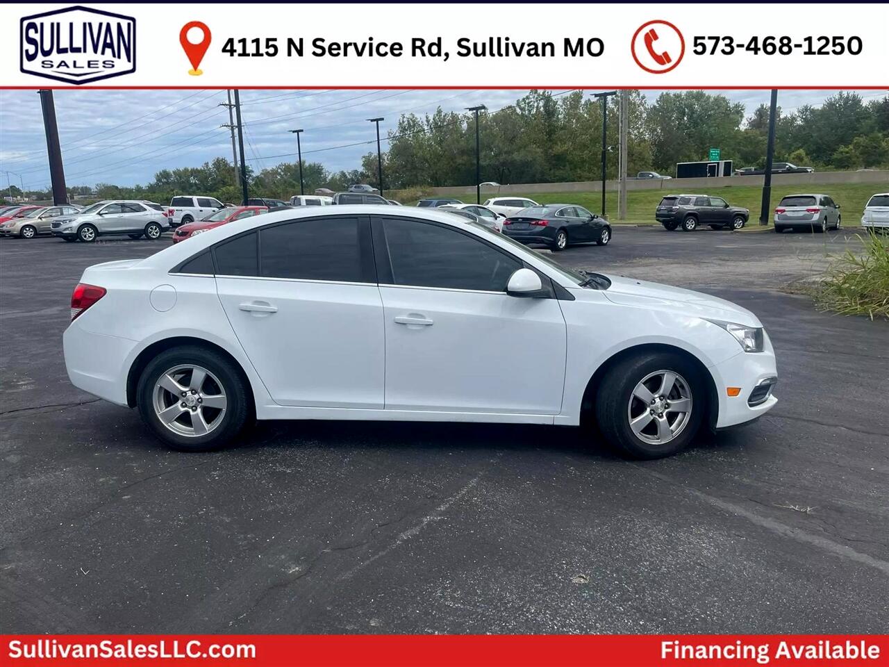 Used 2015 Chevrolet Cruze 1LT with VIN 1G1PC5SB8F7226054 for sale in Sullivan, MO