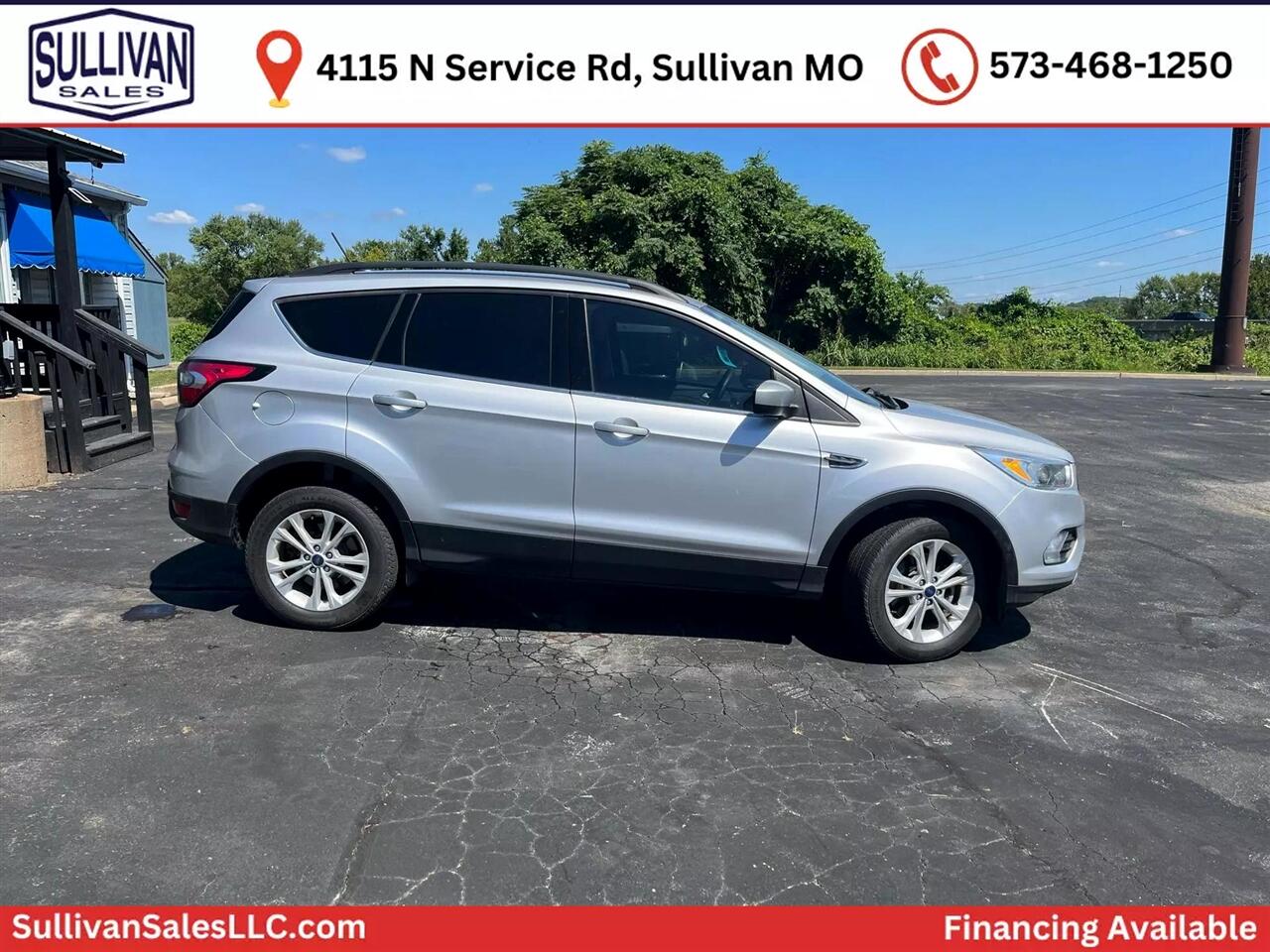 Used 2018 Ford Escape SE with VIN 1FMCU9GD9JUB29391 for sale in Sullivan, MO