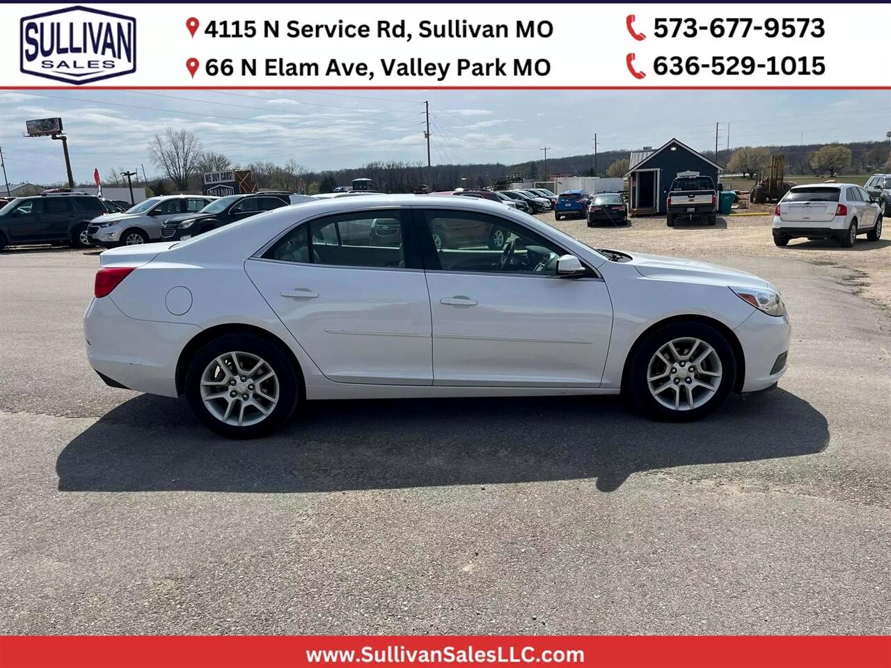 Used 2016 Chevrolet Malibu Limited 1LT with VIN 1G11C5SA6GF119749 for sale in Sullivan, MO