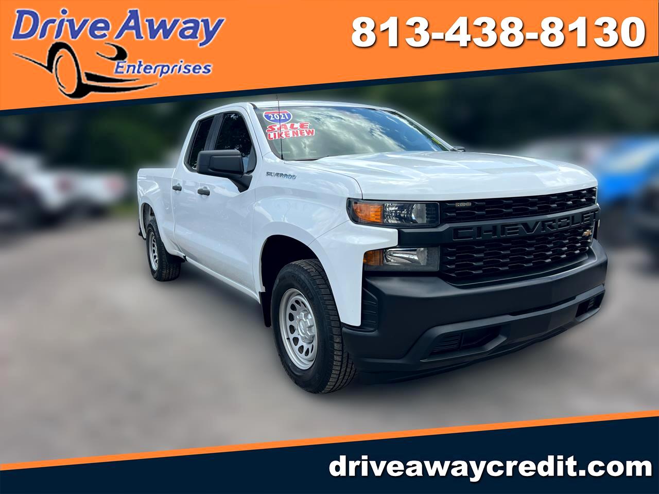 2021 Chevrolet Silverado 1500 Work Truck Double Cab 2WD