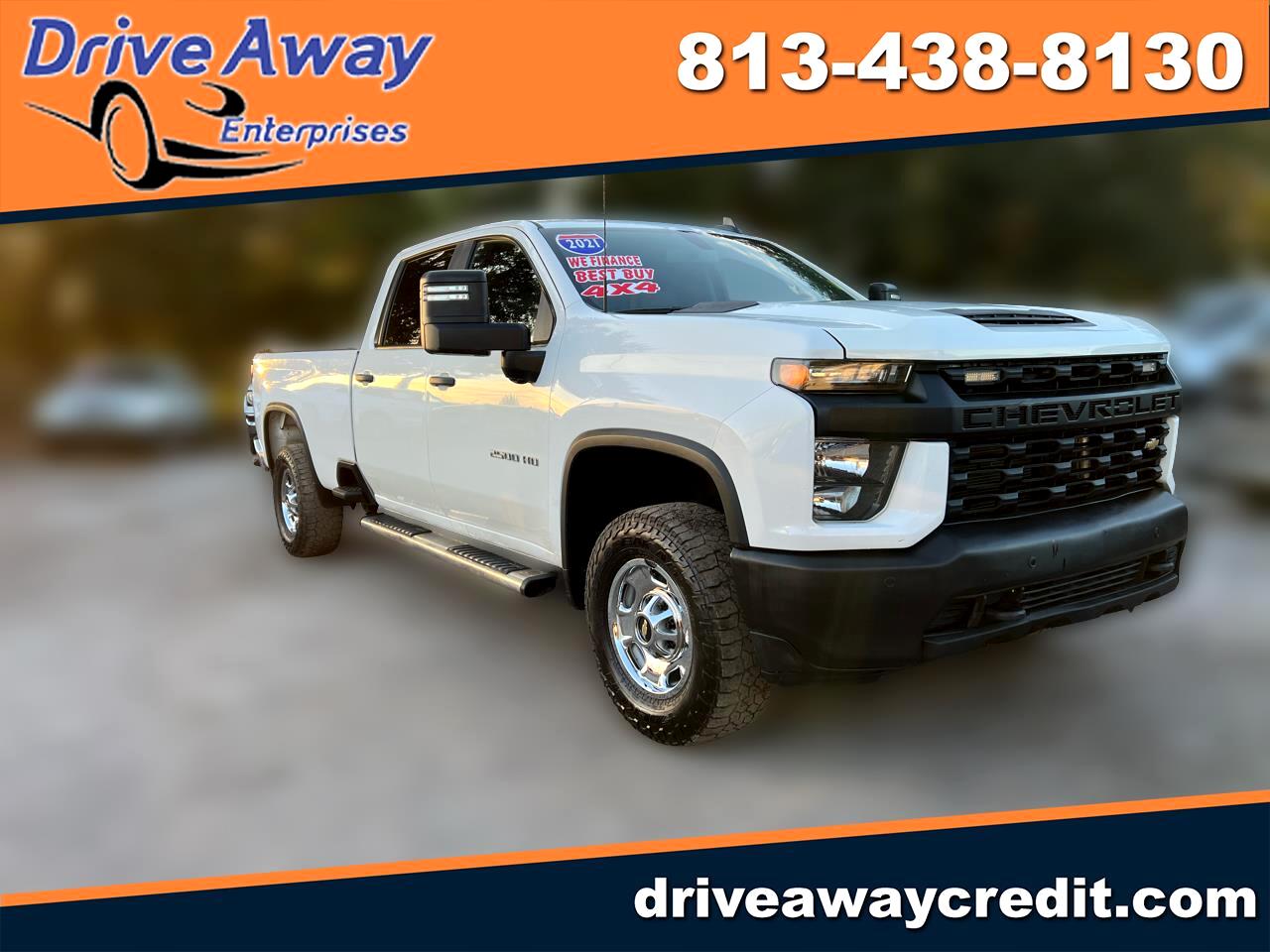 2021 Chevrolet Silverado 2500HD Work Truck Crew Cab Short Box 4WD