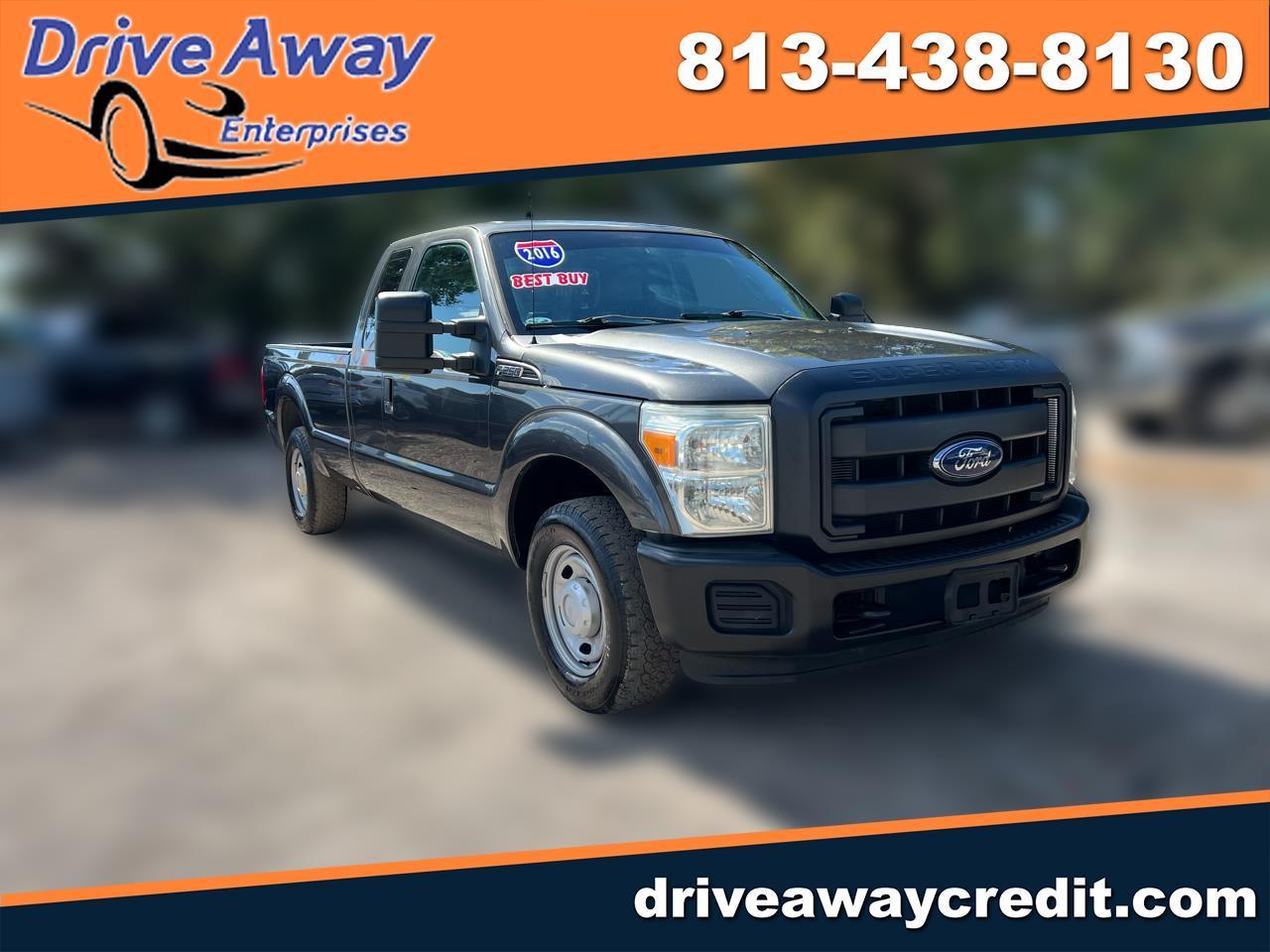 2016 Ford F-250 SD XLT SuperCab Long Bed 2WD