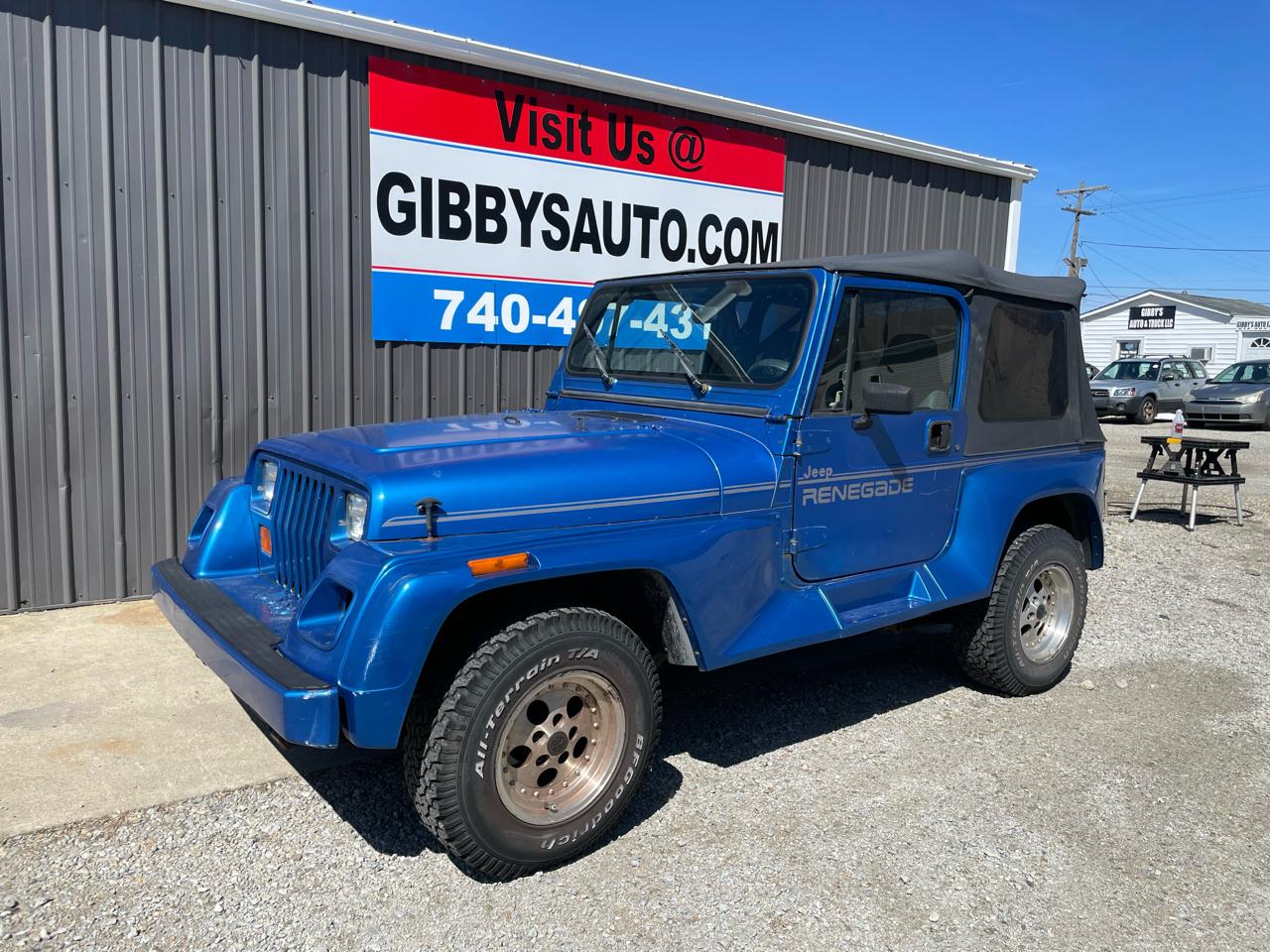 1992 Jeep Wrangler RENEGADE