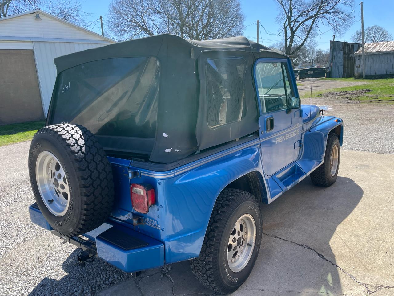 Jeep Wrangler Renegade 1992