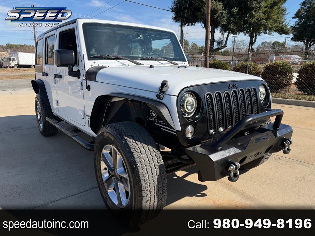 2017 Jeep Wrangler Unlimited Sport 4WD