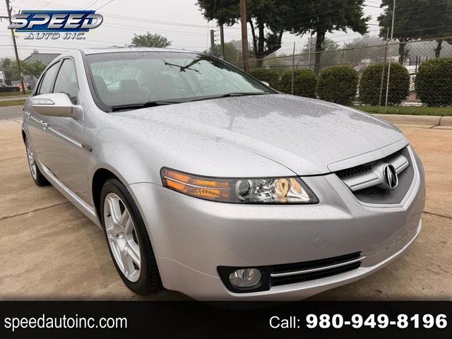 Silver 2007 Acura TL FWD Sedan Front-Wheel Drive Automatic