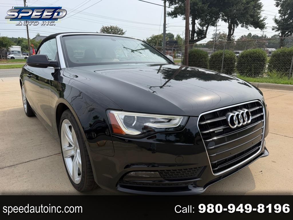 Audi A5 Cabriolet 2.0T quattro Tiptronic 2014