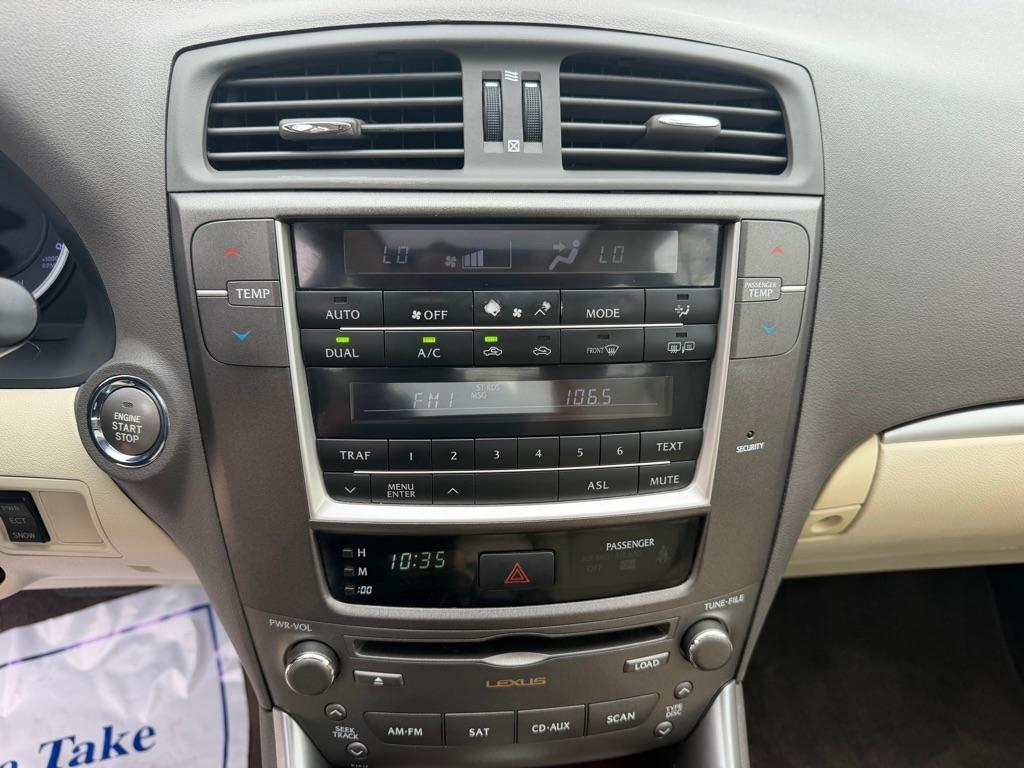 Lexus IS 250 RWD 2012