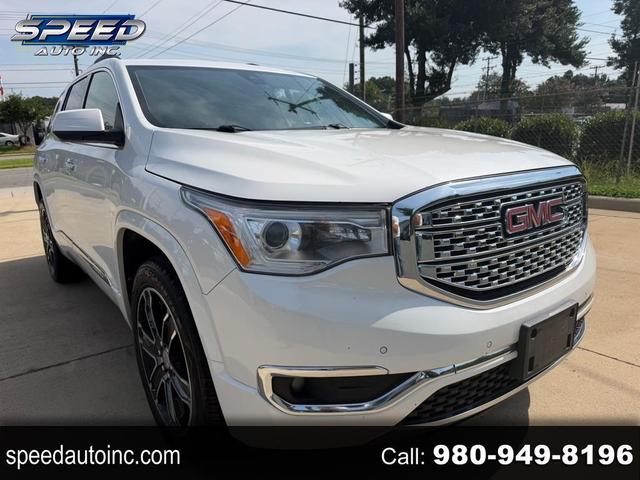 White 2019 GMC Acadia SUV / Crossover Four-Wheel Drive Automatic