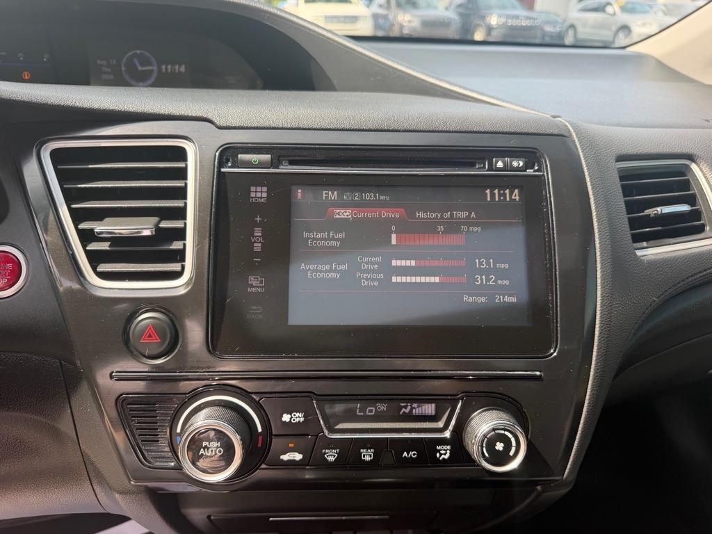 Honda Civic EX Coupe CVT 2015