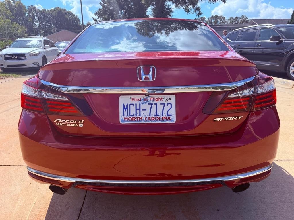 Honda Accord Sport Sedan w/Honda Sensing CVT 2016