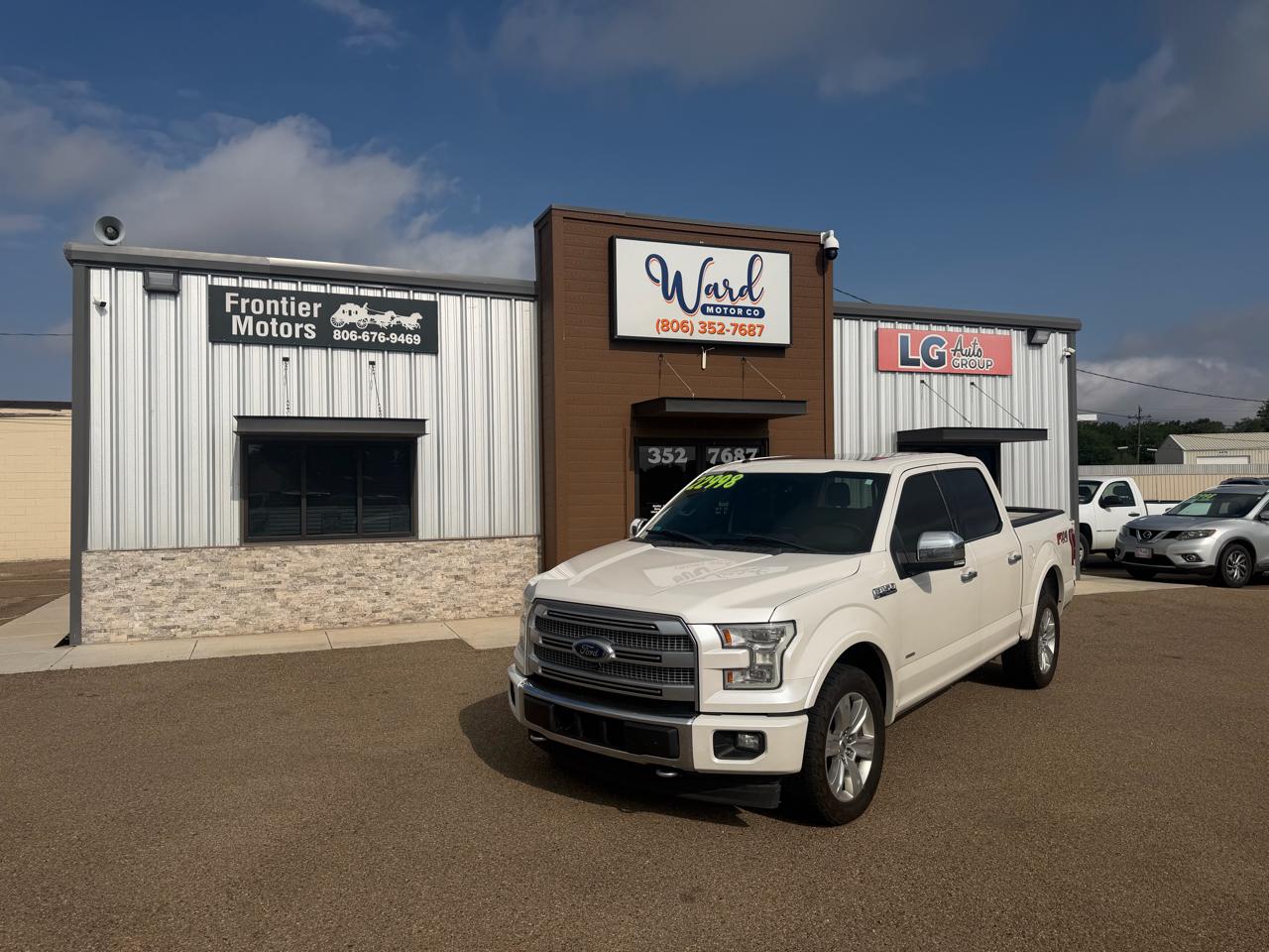 Ford F-150 4WD SuperCrew 145" Platinum 2017
