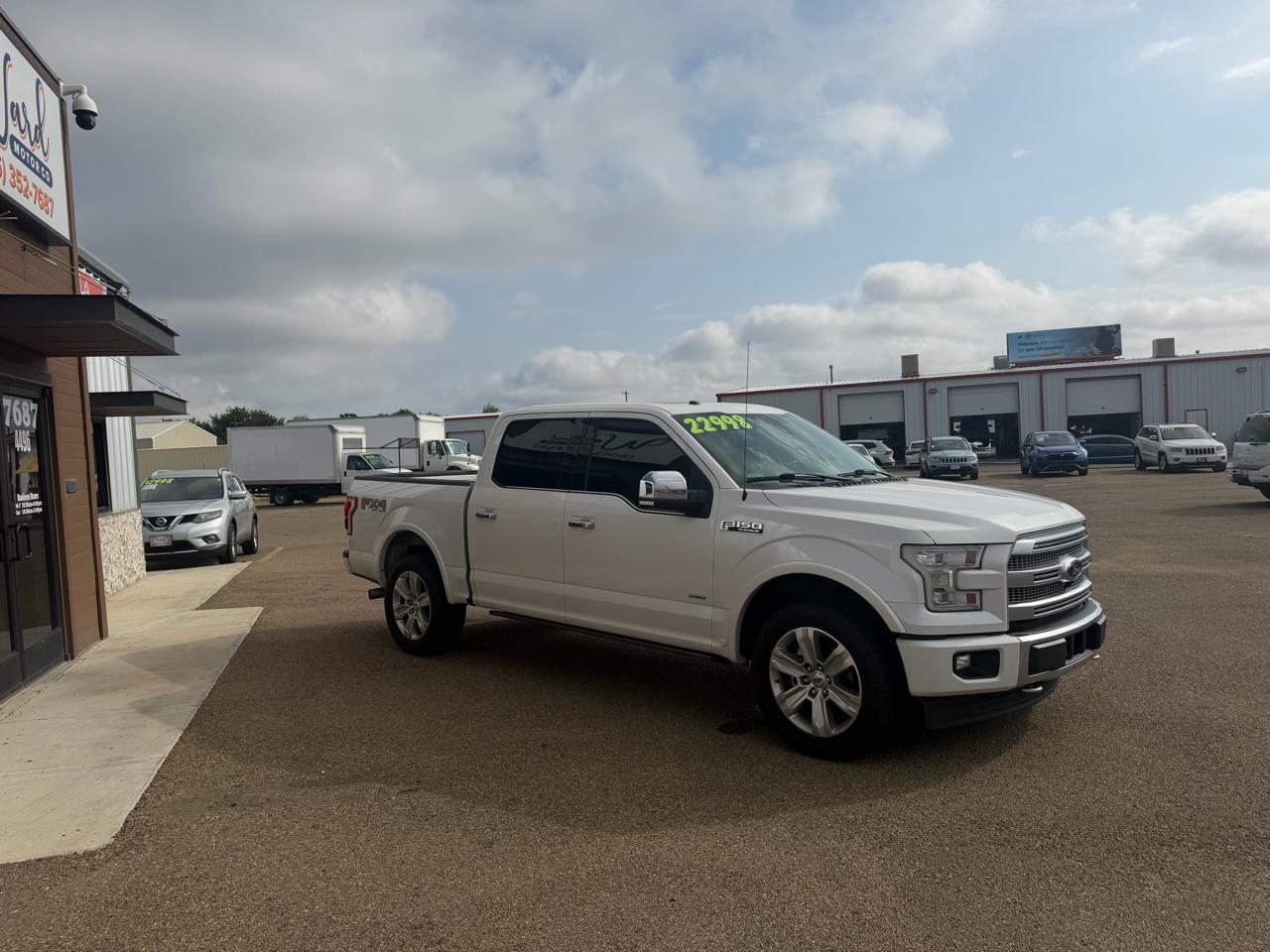Ford F-150 4WD SuperCrew 145" Platinum 2017