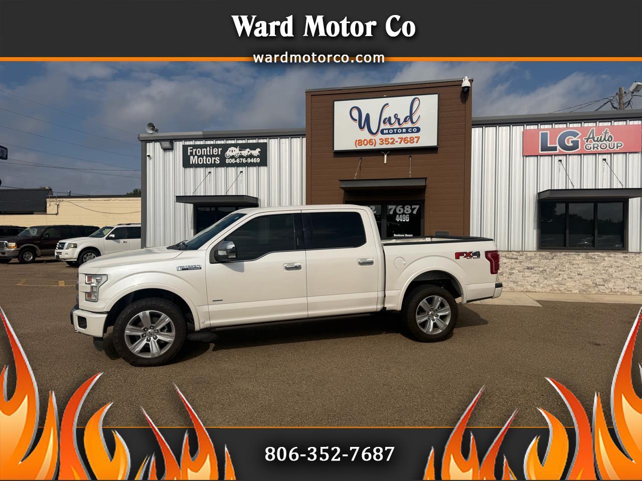 2017 Ford F-150 4WD SuperCrew 145" Platinum