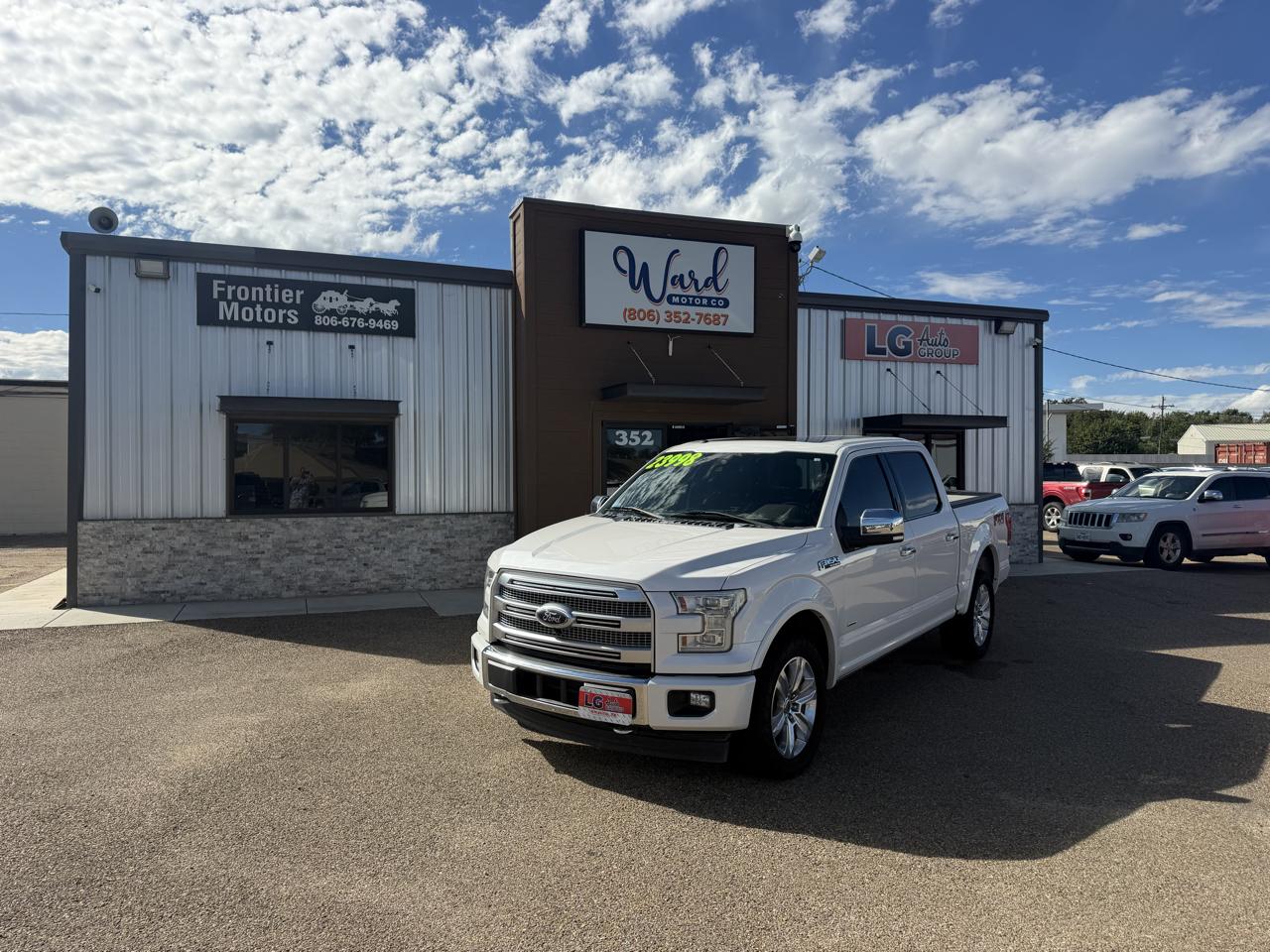 Ford F-150 4WD SuperCrew 145" Platinum 2017