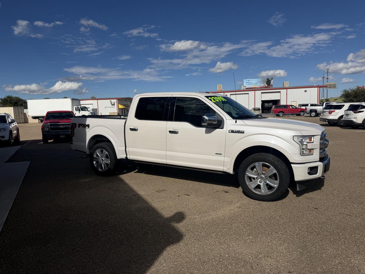 Ford F-150 4WD SuperCrew 145" Platinum 2017