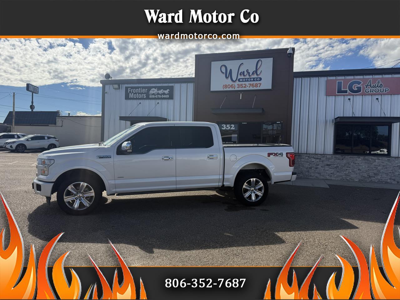 2017 Ford F-150 4WD SuperCrew 145" Platinum