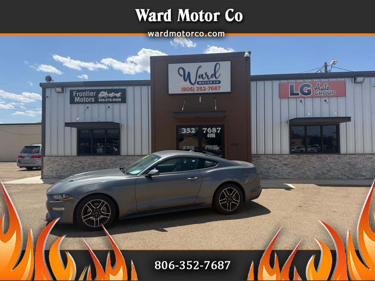 Silver 2022 Ford Mustang Coupe Rear-Wheel Drive Automatic