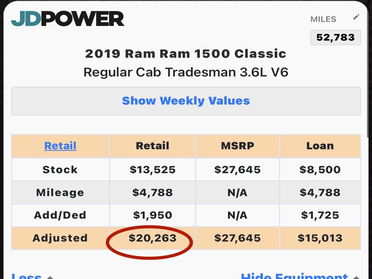 RAM 1500 Classic Tradesman Regular Cab SWB 2WD 2019