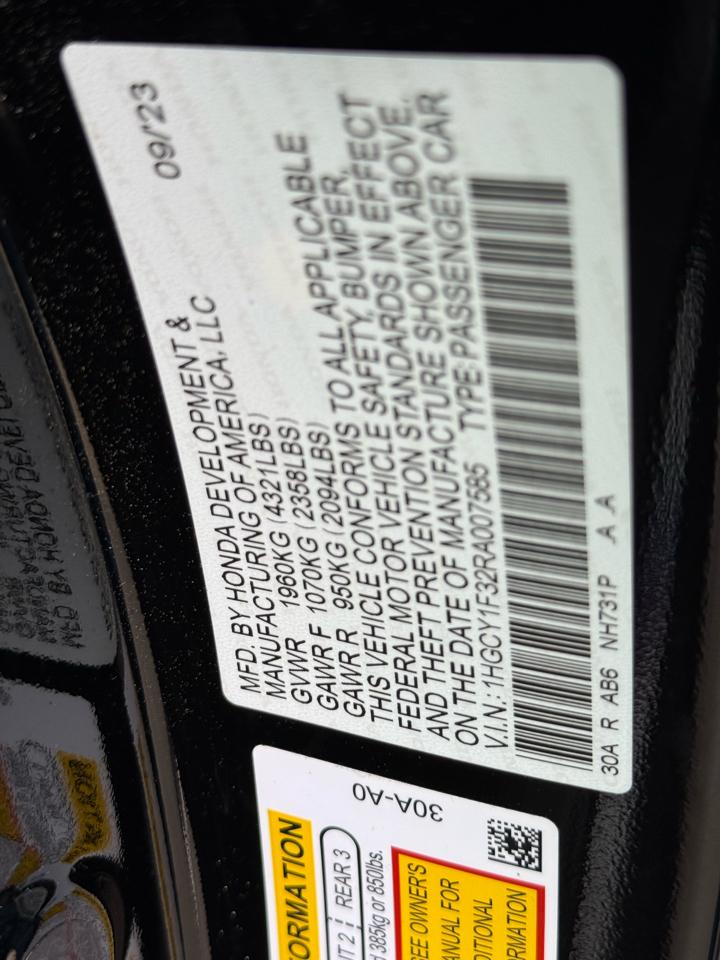 Honda Accord EX 2024