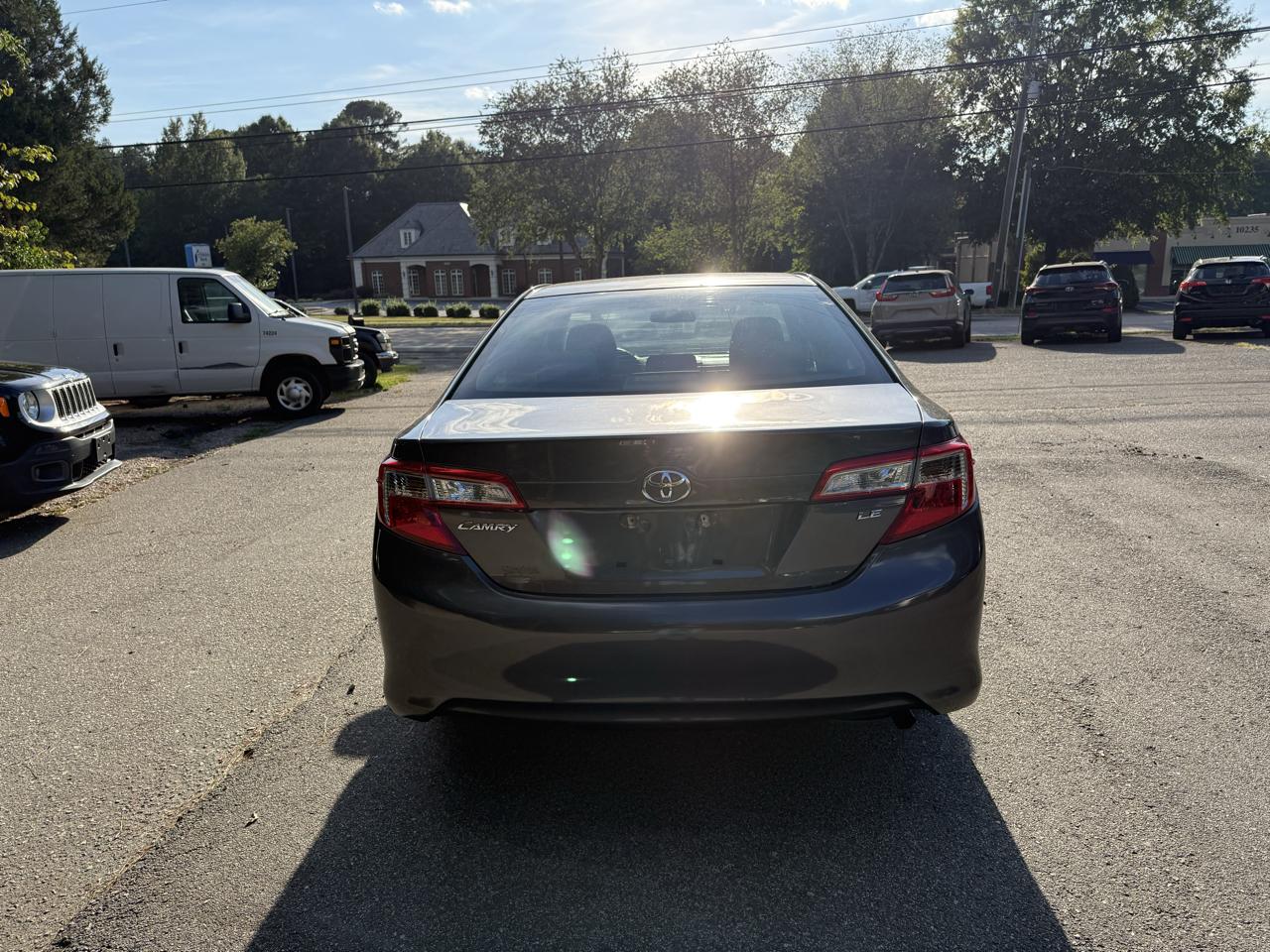 Toyota Camry LE 4D Sedan 2013
