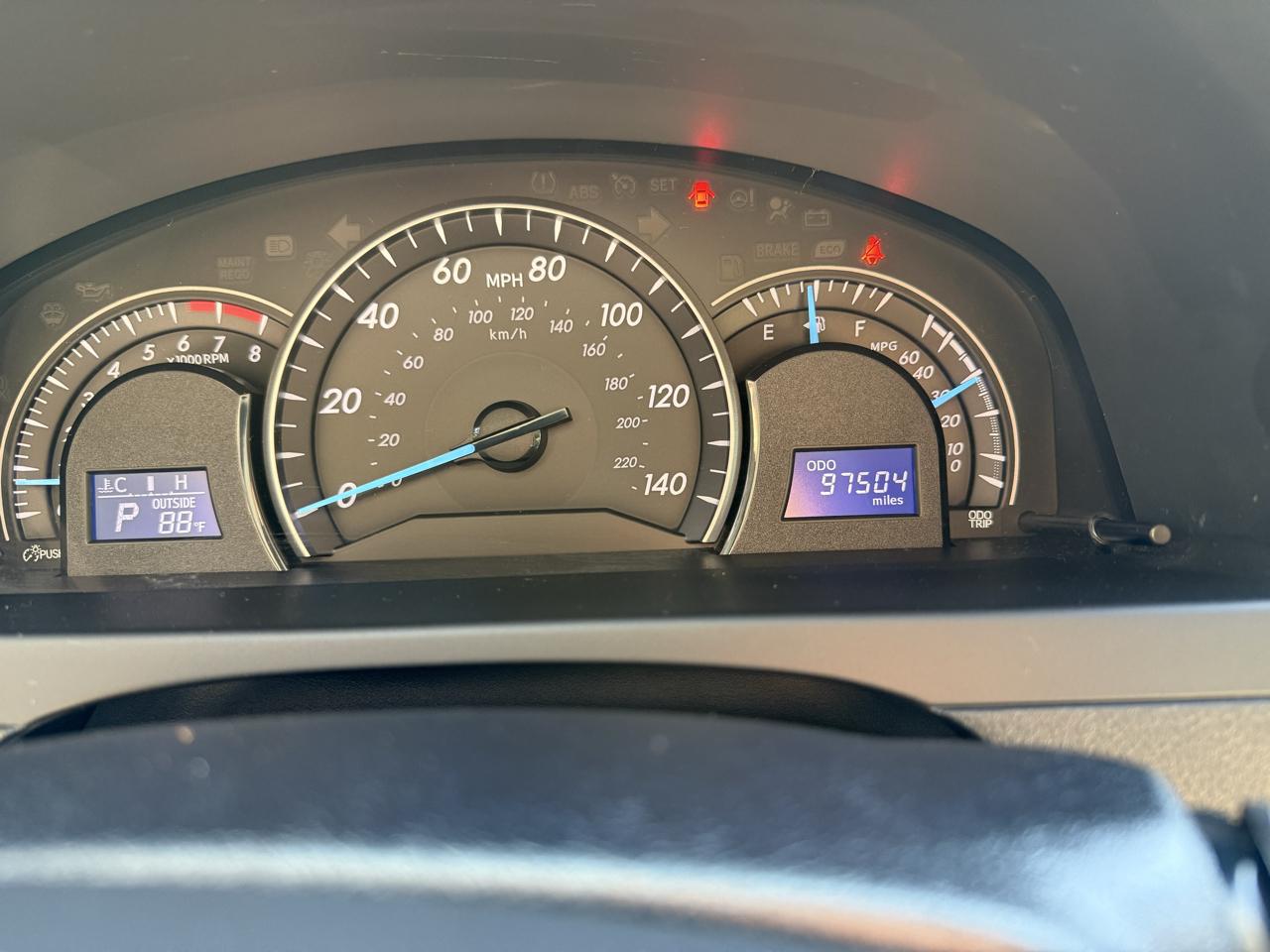 Toyota Camry LE 4D Sedan 2013