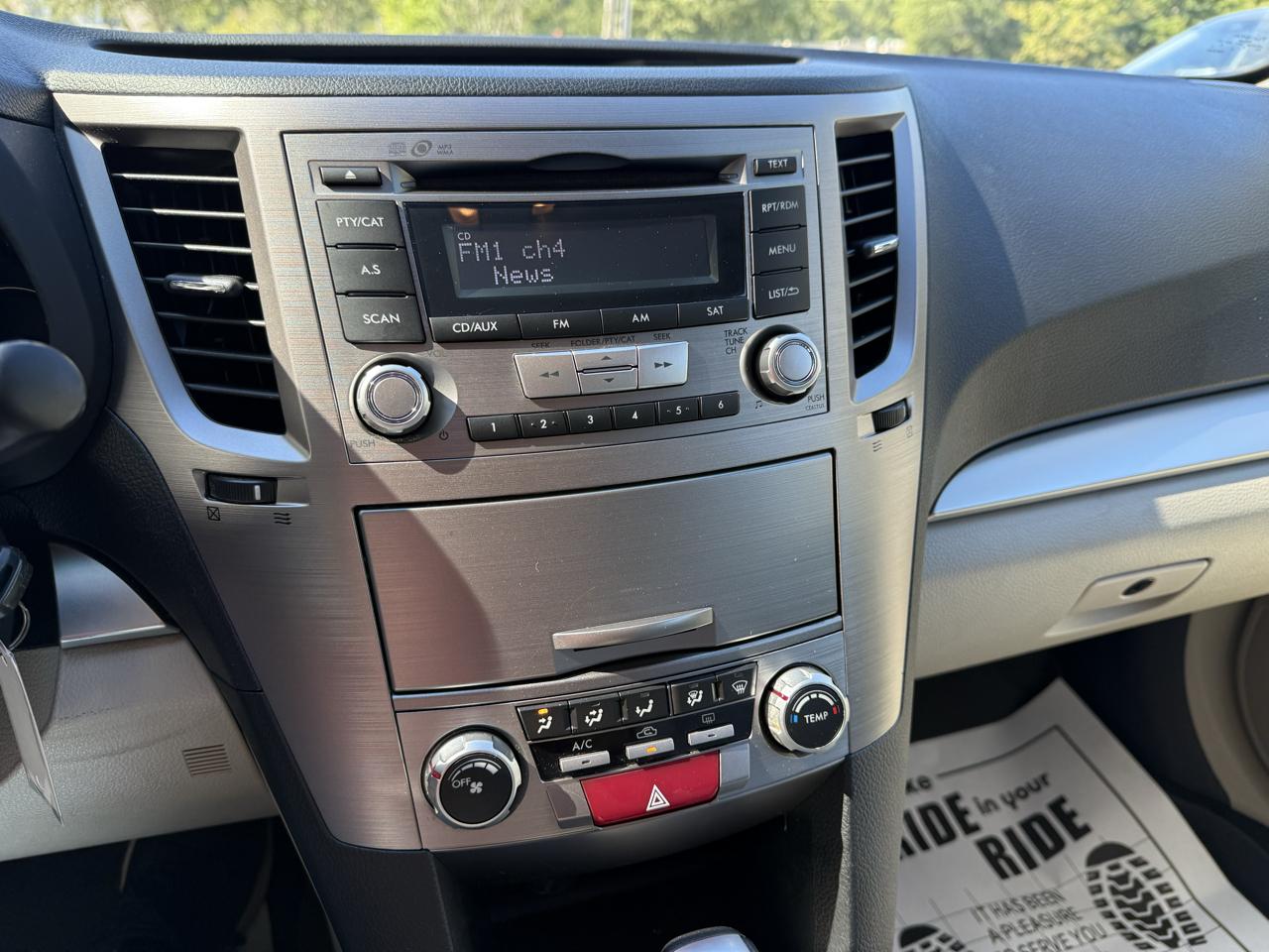 Subaru Outback 2.5i Premium 2013