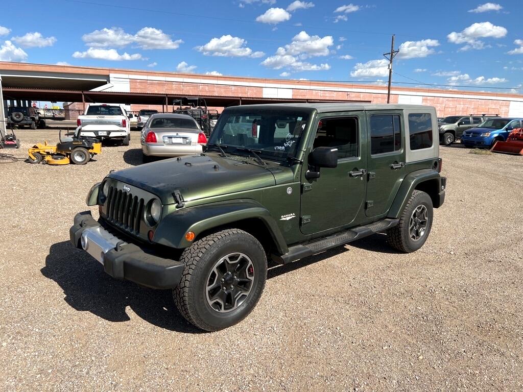 Used 2008 Jeep Wrangler Unlimited Sahara 4WD for Sale in Amarillo TX 79119  Auto Solutions