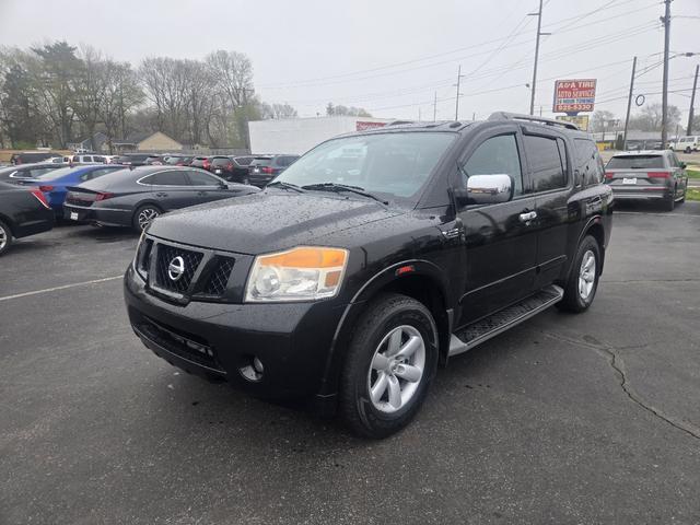 Galaxy Black 2011 Nissan Armada SV 4WD SUV / Crossover Four-Wheel Drive