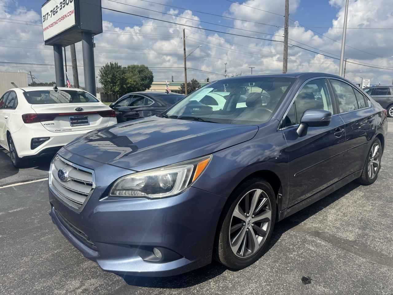 Blue 2016 Subaru Legacy Sedan All-Wheel Drive Automatic