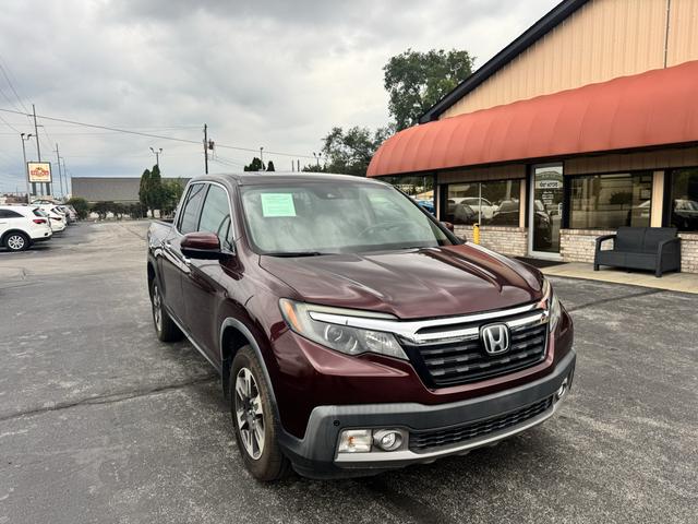 Red (Burgundy) 2019 Honda Ridgeline Pickup Truck All-Wheel Drive Automatic