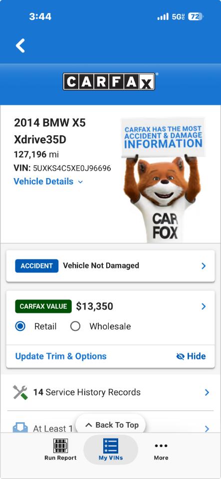 BMW X5 xDrive35id 2014